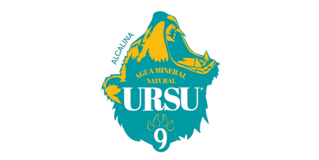 URSU aqua mineral natural logotype